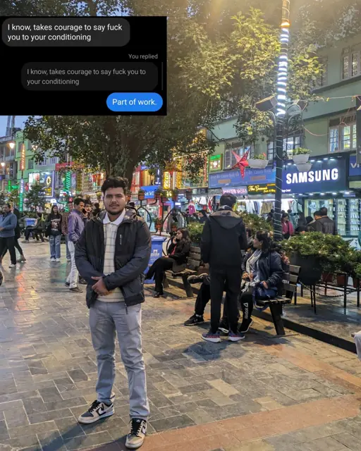 "I have a degree in psychology, I know my shit"